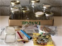 Canning Jars and other items