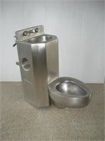 Stainless Steel Prison Cell Toilet/Sink