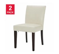 Emmett Bonded Leather Dining Chair 2-pack (in