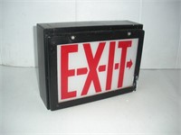 Double Sided Lighted EXIT Sign  13x9 inches