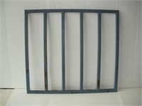 Prison Window Bars  32x29 inches