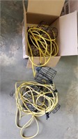 Lot of 2-  50ft Industrial Cage Lights