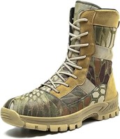 size 10 Danoensit Men's Military Boots Camouflage