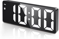AMIR Digital Alarm Clock, LED Clock for Bedroom, E
