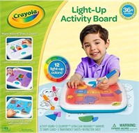Crayola Light Up Activity Board, Sensory Toy for T