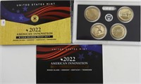 2022 REVERSE PROOF COIN SET