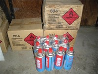 (4) Cases of BU-6 Butane Fuel    48- 8oz Cans