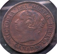 1859 CANADA LARGE CENT AU