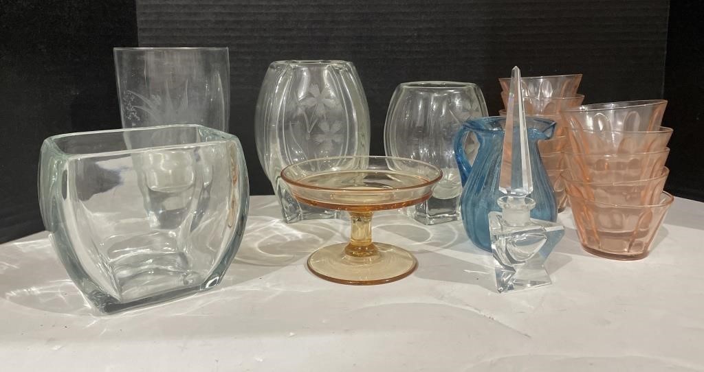 Antique Depression Glass and Art Glass