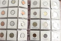 COIN COLLECTION IN BOOK