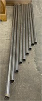(M) Metal Pipe Chimes 76”- 48”