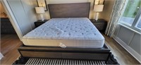 4PC KING BED, CHEST & NIGHTSTANDS