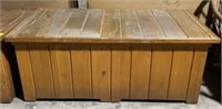 (JL) Vintage Wooden Trunk 51” x 28” x 20 1/2”with