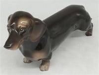 (M) Vintage Erphila Dachshund ceramic figure