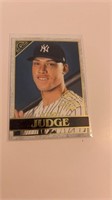 Aaron Judge topps Gallery National Card Day