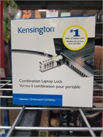 KENSINGTON COMBINATION LAPTOP LOCK