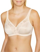 Warner'S Firm Support Wire-Free Lace Bra