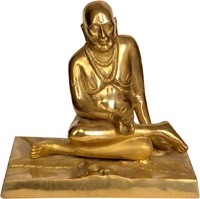 $286  Swami Samartha Ji - Brass Statue