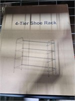 4-Tier Shoe Rack