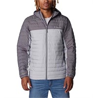 Small Columbia Men's Silver Falls Hooded Puffer