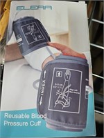 Reusable blood pressure cuff