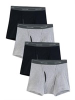 Fruit of the Loom Mens Trunk Briefs, 4-Pack