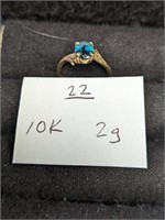 10K Gold 2g Ring