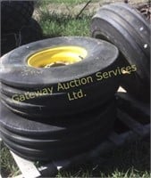 John Deere 6 bolt tractor tires