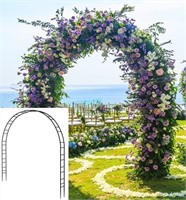 Queension Extra Large Garden Arch 7.2Ft Wide