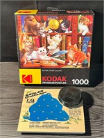 Angler I.Q. Game & Kodak Cat Puzzle