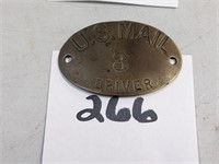 US Mail Driver Tag
