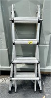 Multi Use Ladder  - 7'8" Step Ladder, 17' Ext