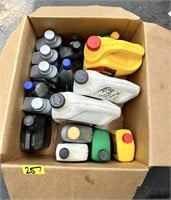 Large Garage Box Lot with Various Oils and More -