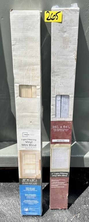 Two Packs of Blinds