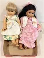 Two American Dolls - Ck Pics, Some wear/staining