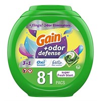 Gain Flings Laundry Detergent Pacs with Odor