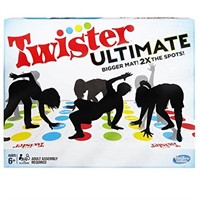 Hasbro Gaming Twister Ultimate: Bigger Mat, More