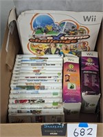 Lot of Nintendo Wii Video Games