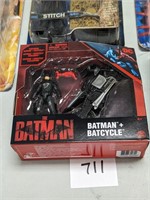 Batman & Batcycle Action Figure
