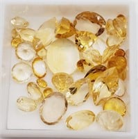(LB) Citrine Gemstones - Round, Oval, Emerald,