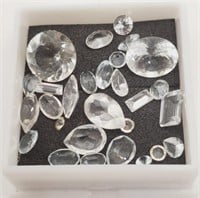 (LB) Clear Quartz Gemstones - Round, Oval,