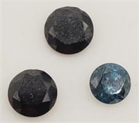 (LB) Lab Created Midnight Diamond Gemstones -