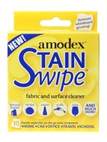 Amodex Stain Swipe Surface Cleaner Towelettes