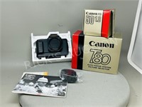 Canon T80 camera & 50mm lens