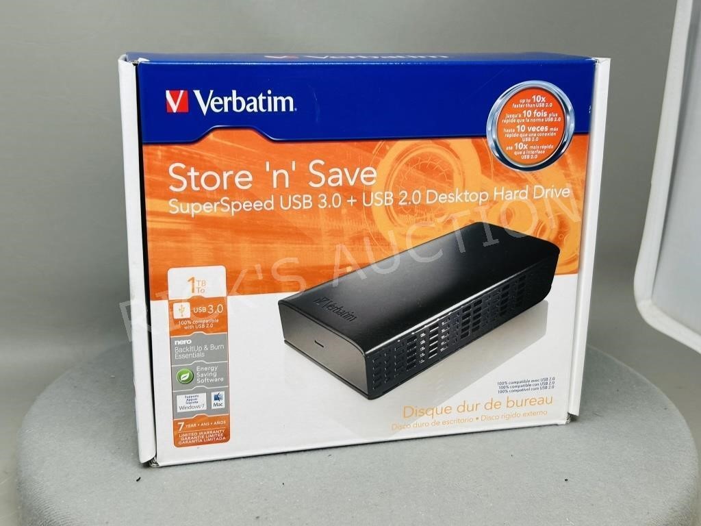 Verbatim Store & save external hard drive