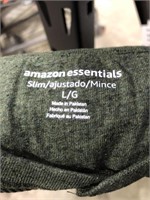 Size L Amazon Basics Men's Waffle Knit Shirt