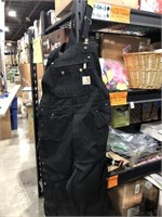 Size 32 X 32 Carhartt Black overalls