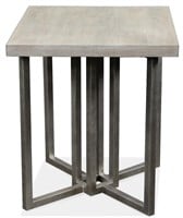 Contemporary Rectangle End Table Adelyn