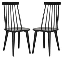 Safavieh Set of 2 Burris Country Side Chair (Wood