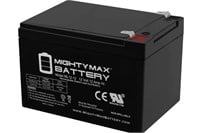 1 LOT Mighty Max Battery 12V 12AH Replacement